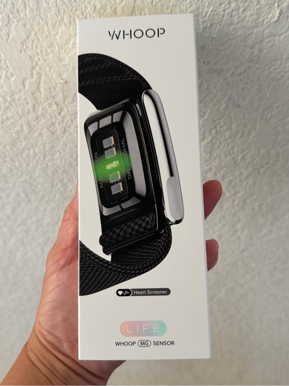 LIFE MG Sensor Fitness Tracker - Black